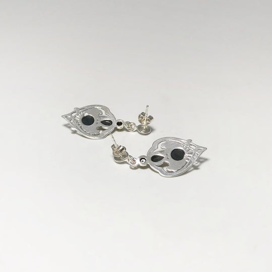 Green Amber Stud Earrings - Rocks and Gems Canada