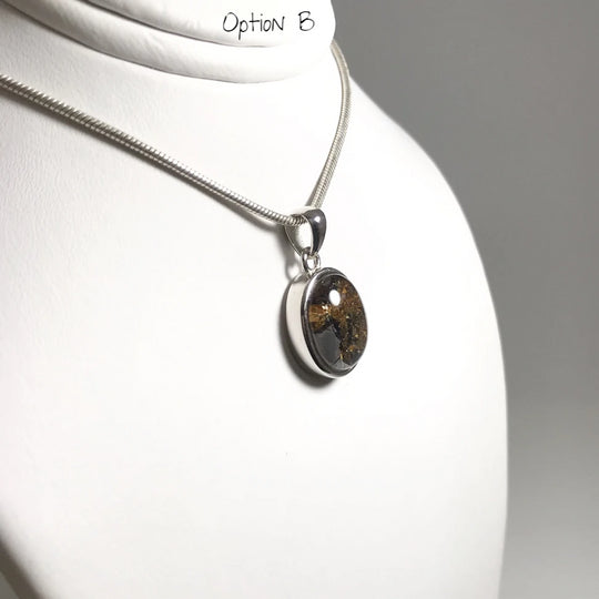 Sericho Meteorite Pendant - Rocks and Gems Canada