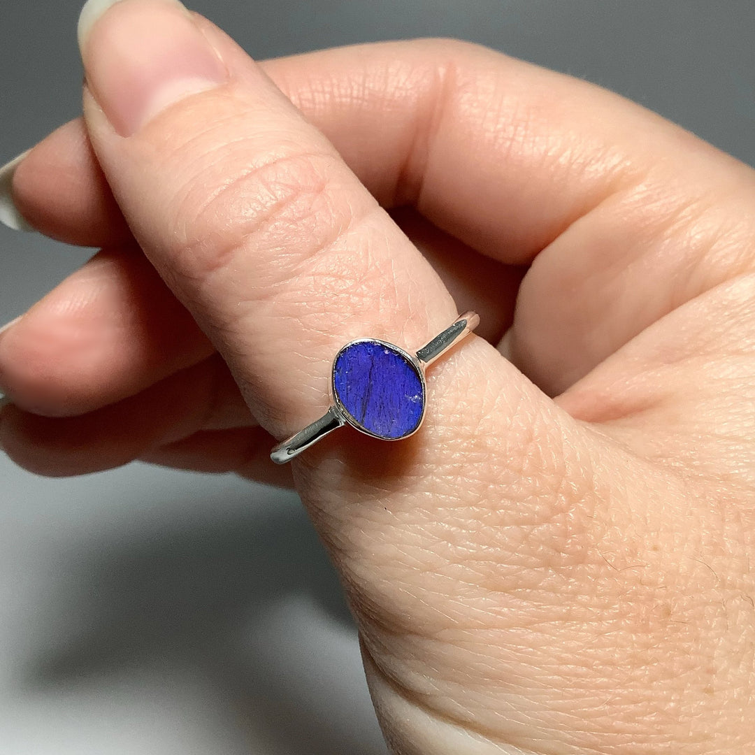 Raw Labradorite Ring - Rocks and Gems Canada