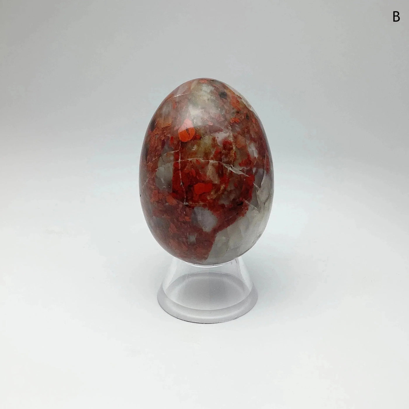 Red Brecciated Jasper Egg