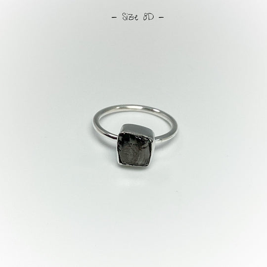 Raw Elite Shungite Ring - Rocks and Gems Canada