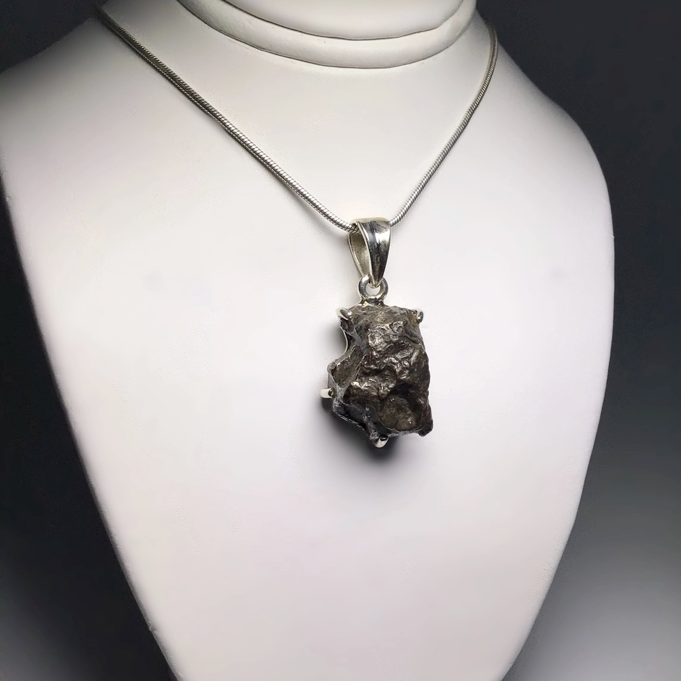 Sikhote-Alin Meteorite Pendant - Rocks and Gems Canada