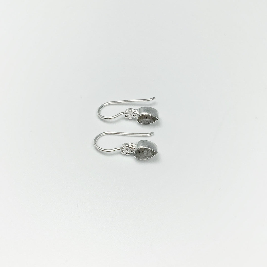 Labradorite Dangle Earrings - Rocks and Gems Canada