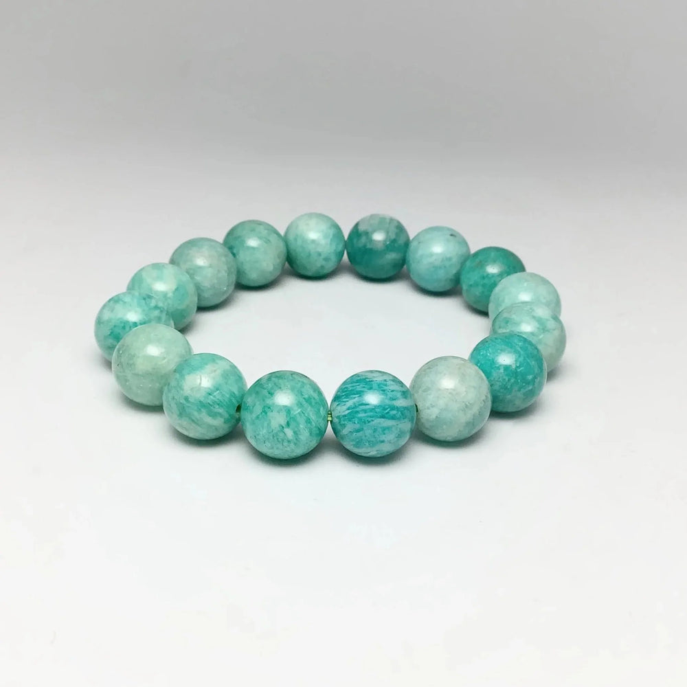 Striped Amazonite Beaded Bracelet - Rocks and Gems Canada