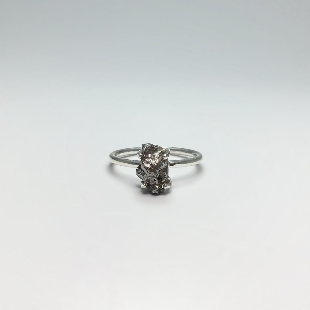 Campo Del Cielo Meteorite Ring - Rocks and Gems Canada