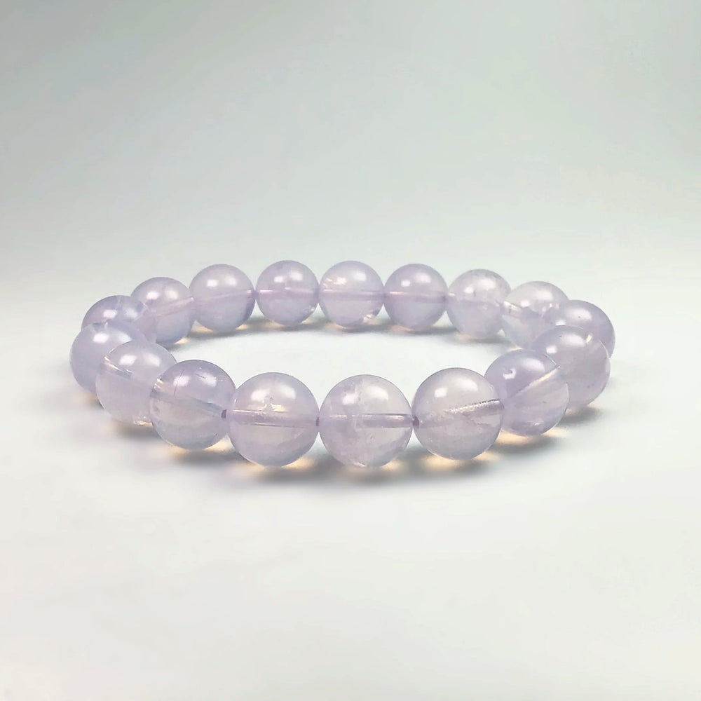 Moon Amethyst Beaded Bracelet - Rocks and Gems Canada