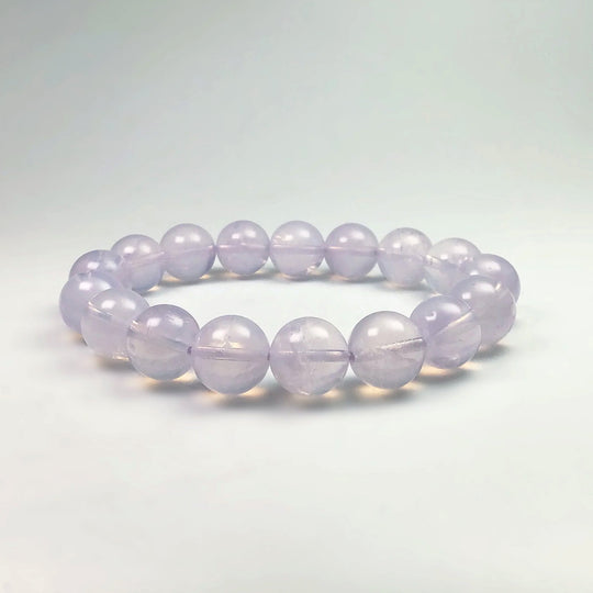 Moon Amethyst Beaded Bracelet - Rocks and Gems Canada