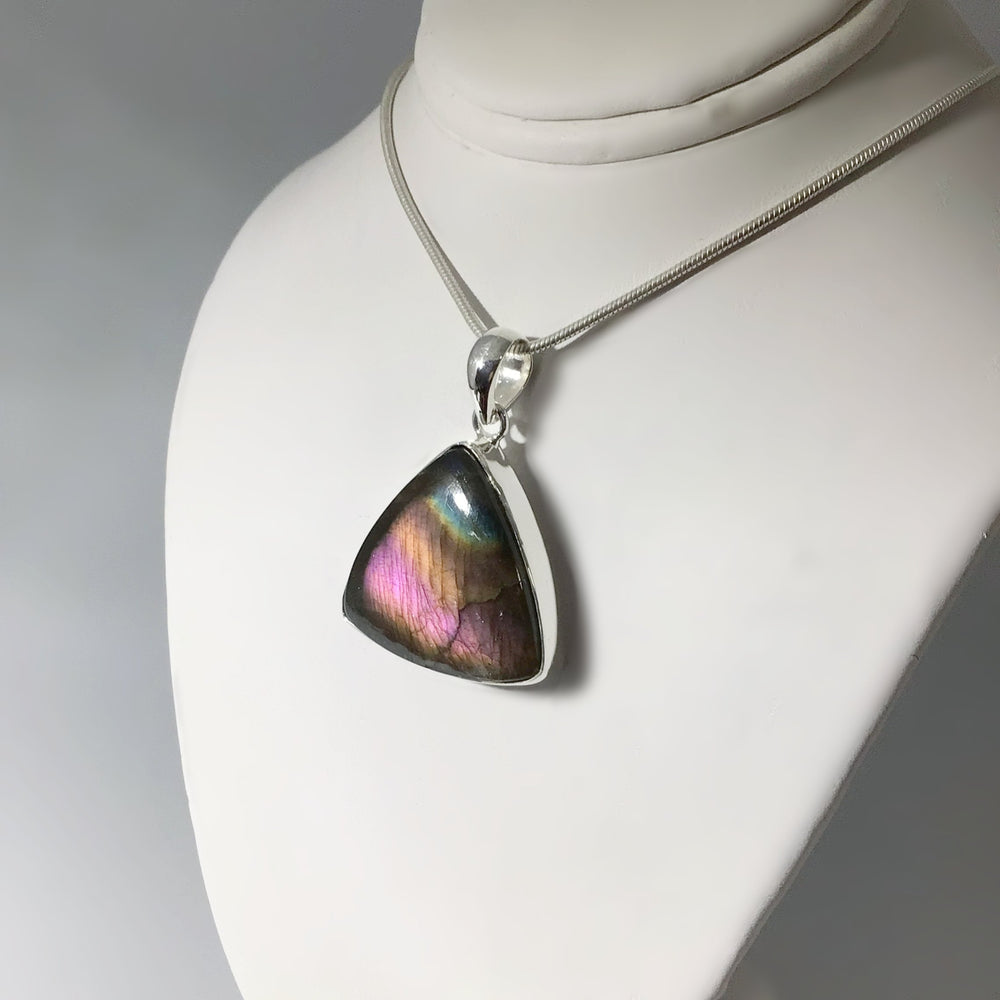 Purple Labradorite Pendant - Rocks and Gems Canada
