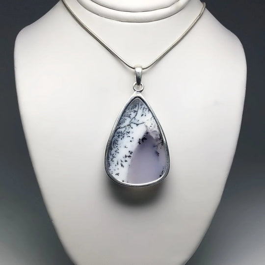 Dendritic Opal Pendant - Rocks and Gems Canada