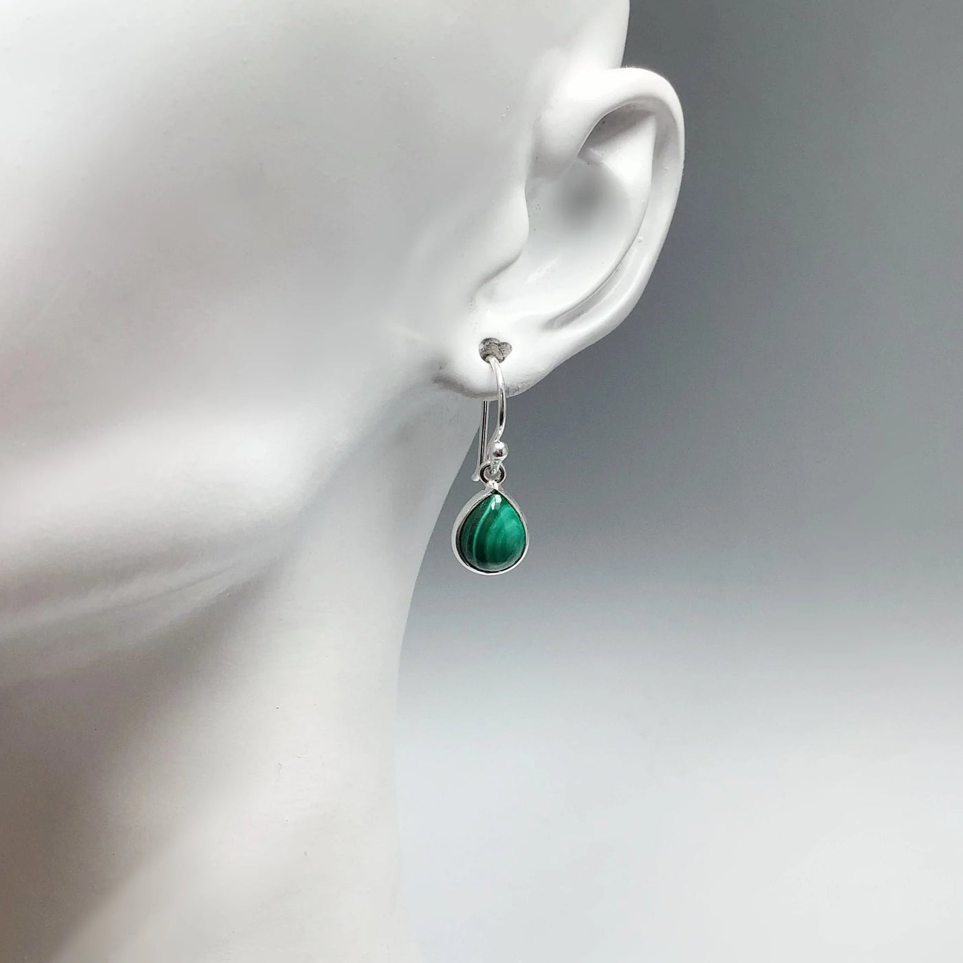 Malachite Dangle Earrings