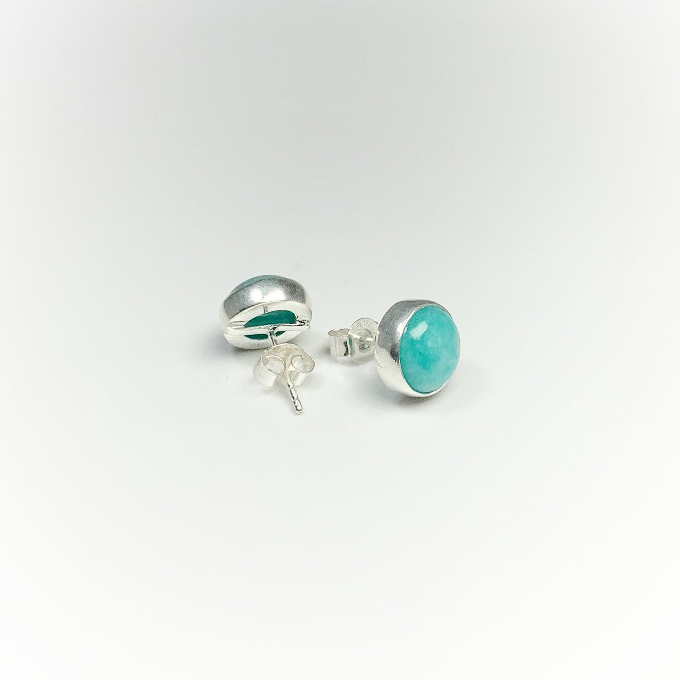 Amazonite Stud Earrings