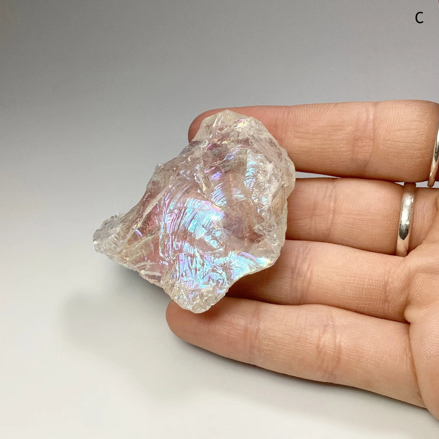 Opalescent Quartz Rough Chunk