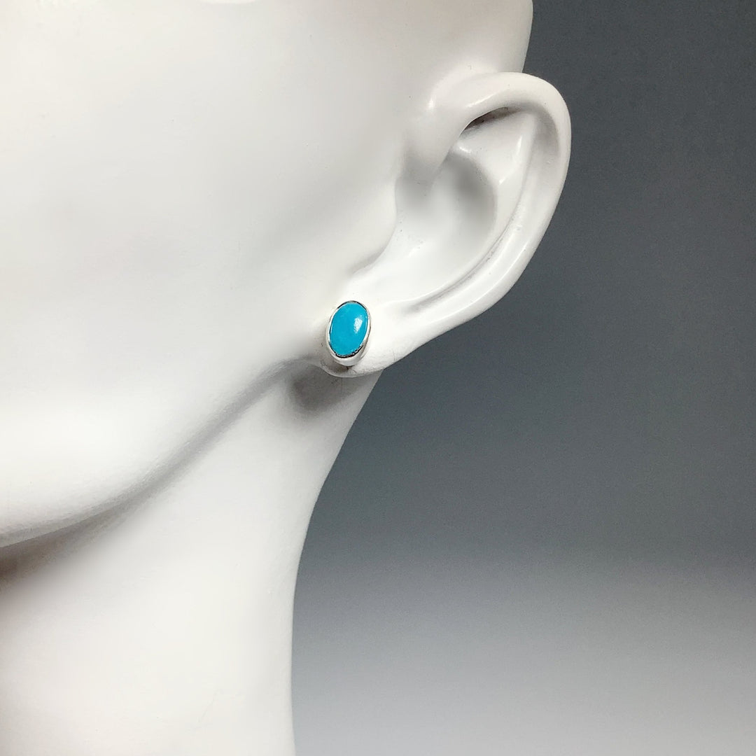 Turquoise Stud Earrings - Rocks and Gems Canada