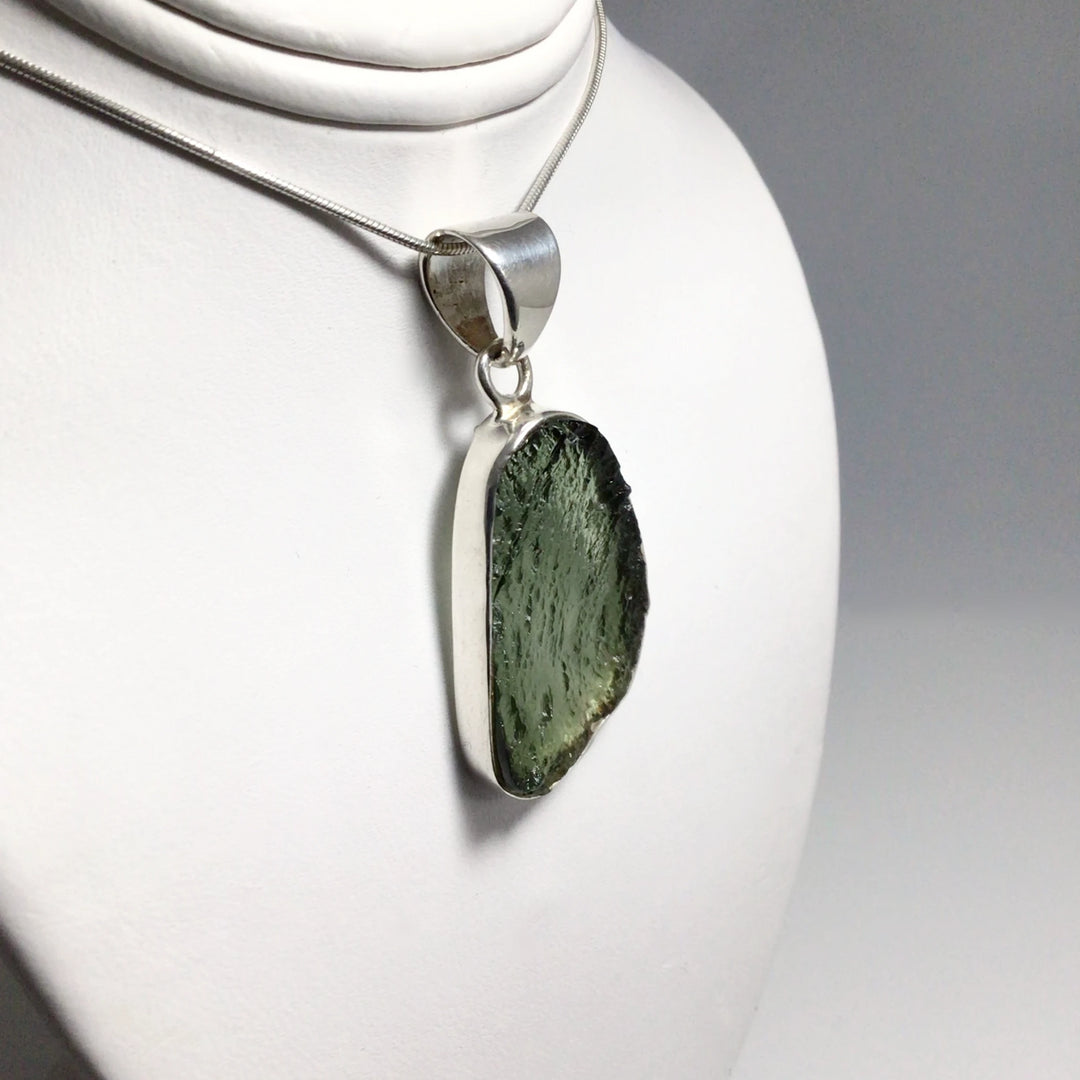 Moldavite Pendant - Rocks and Gems Canada