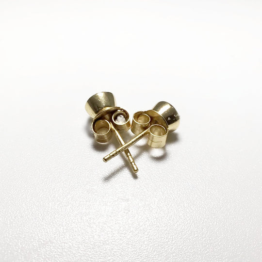 Rose Quartz Stud Earrings - Rocks and Gems Canada