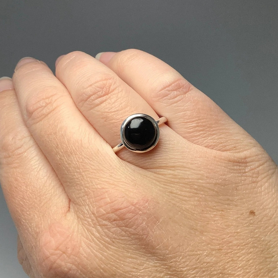 Black Onyx Ring - Rocks and Gems Canada