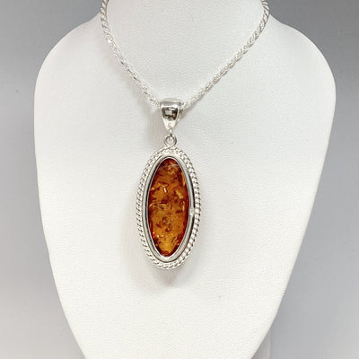 Cognac Amber Pendant