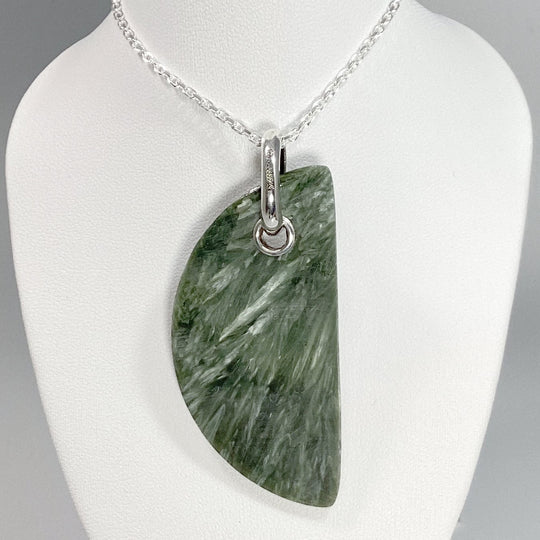 Seraphenite Pendant - Rocks and Gems Canada