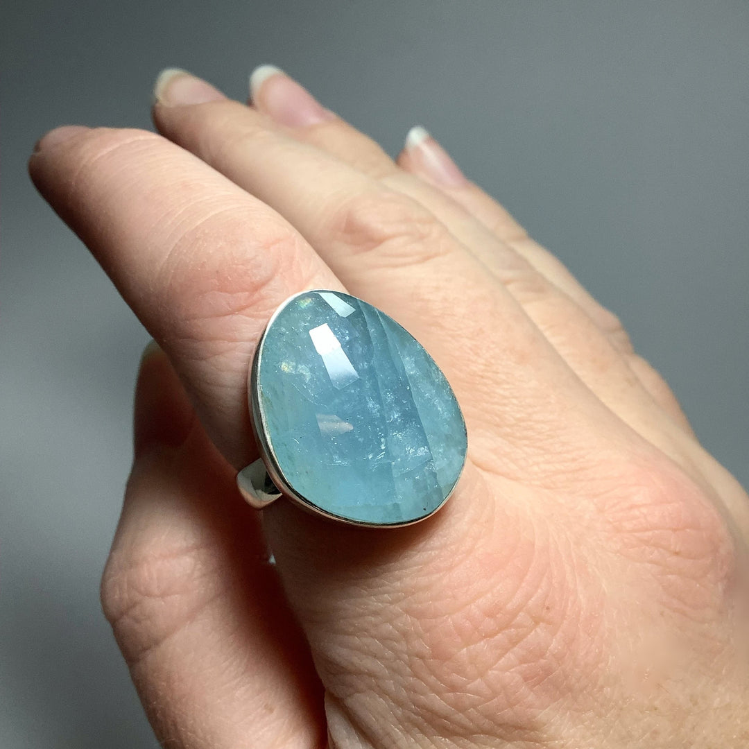 Aquamarine Ring - Rocks and Gems Canada