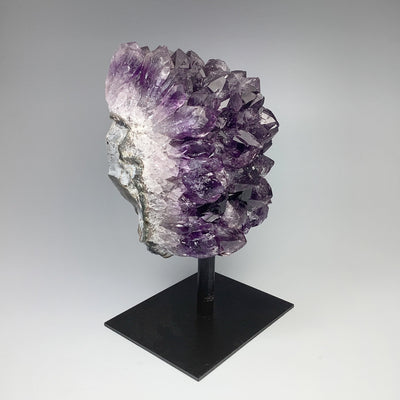 Amethyst Druze Cluster on Stand