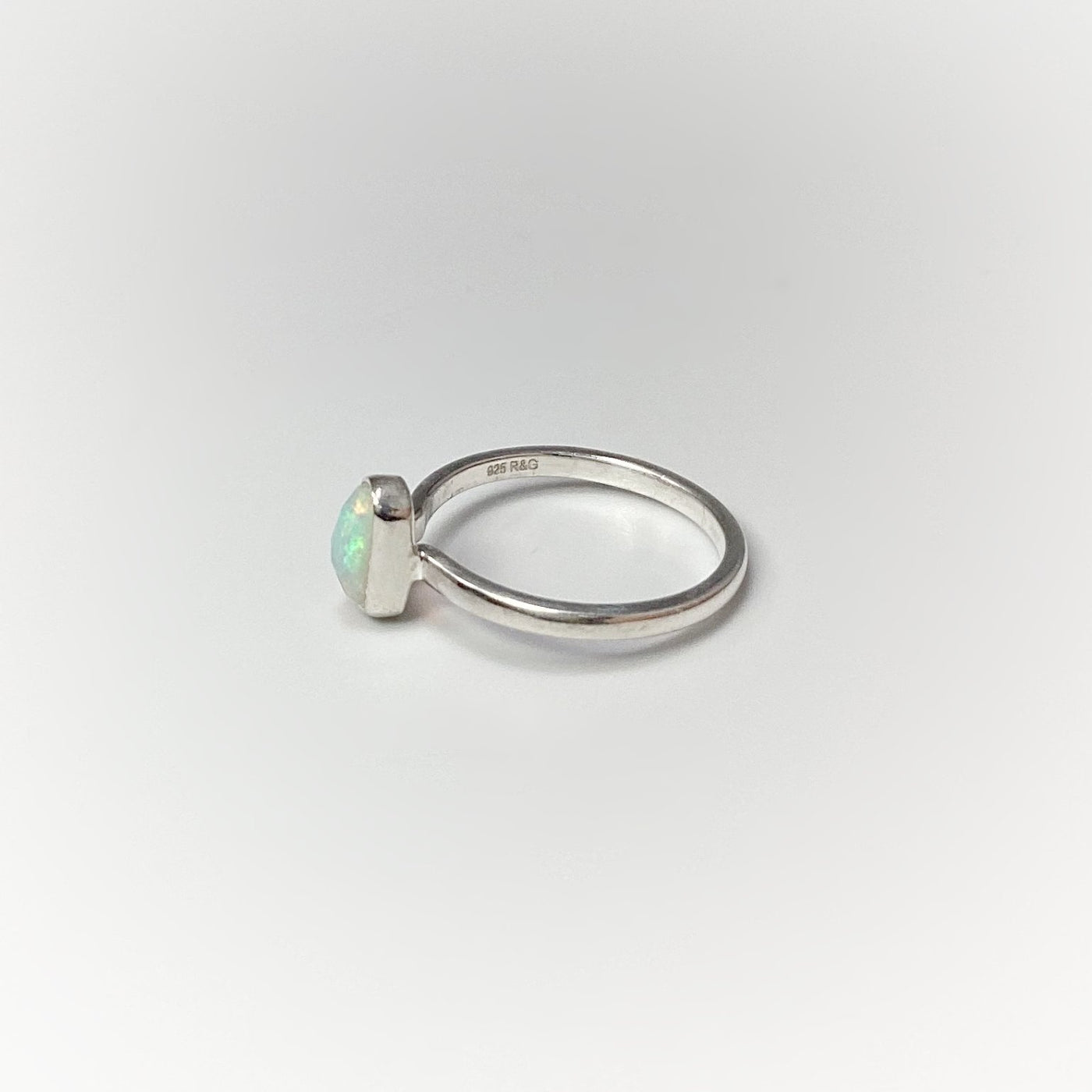 Ethiopian Fire Opal Ring