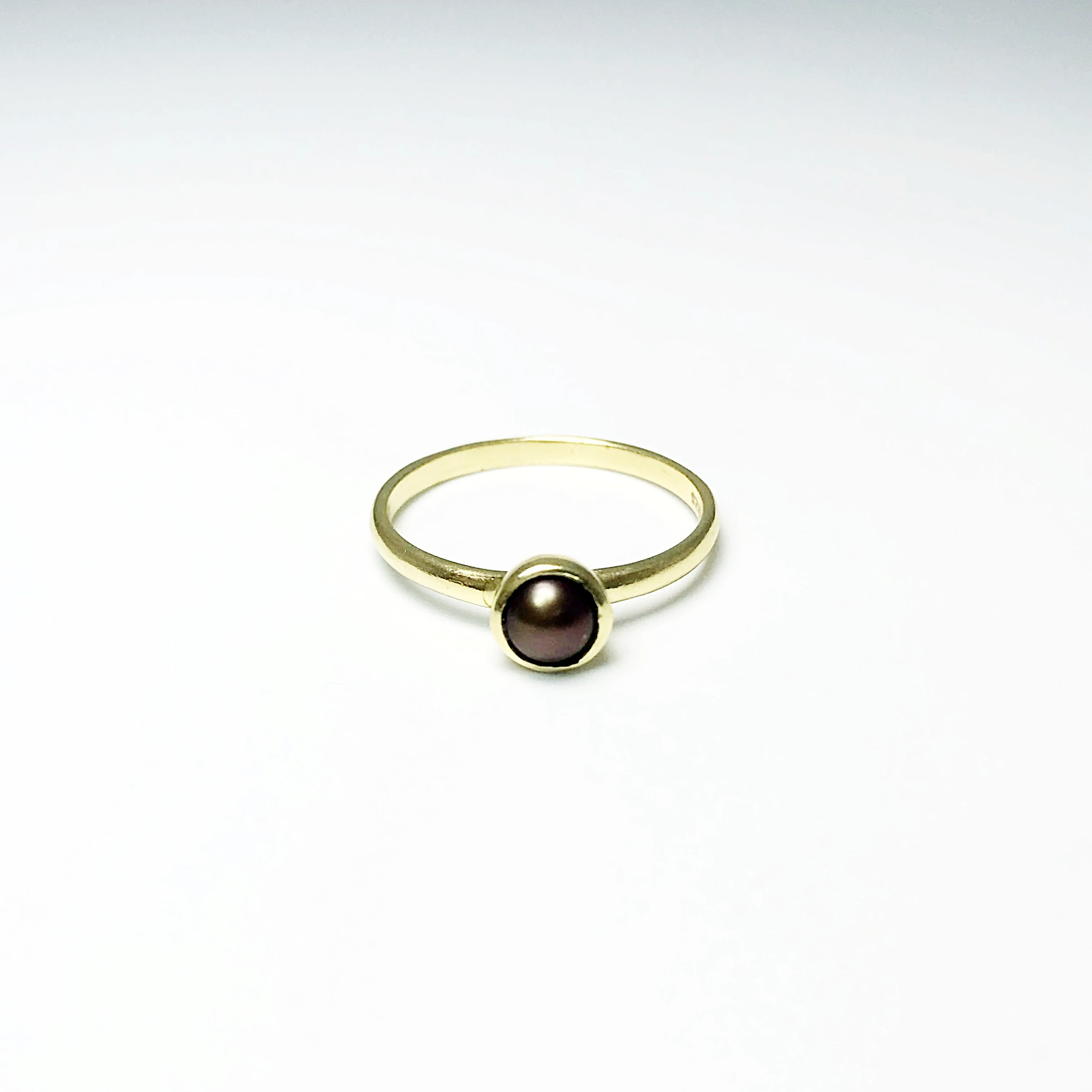 Tahitian Peacock Pearl Ring - Rocks and Gems Canada