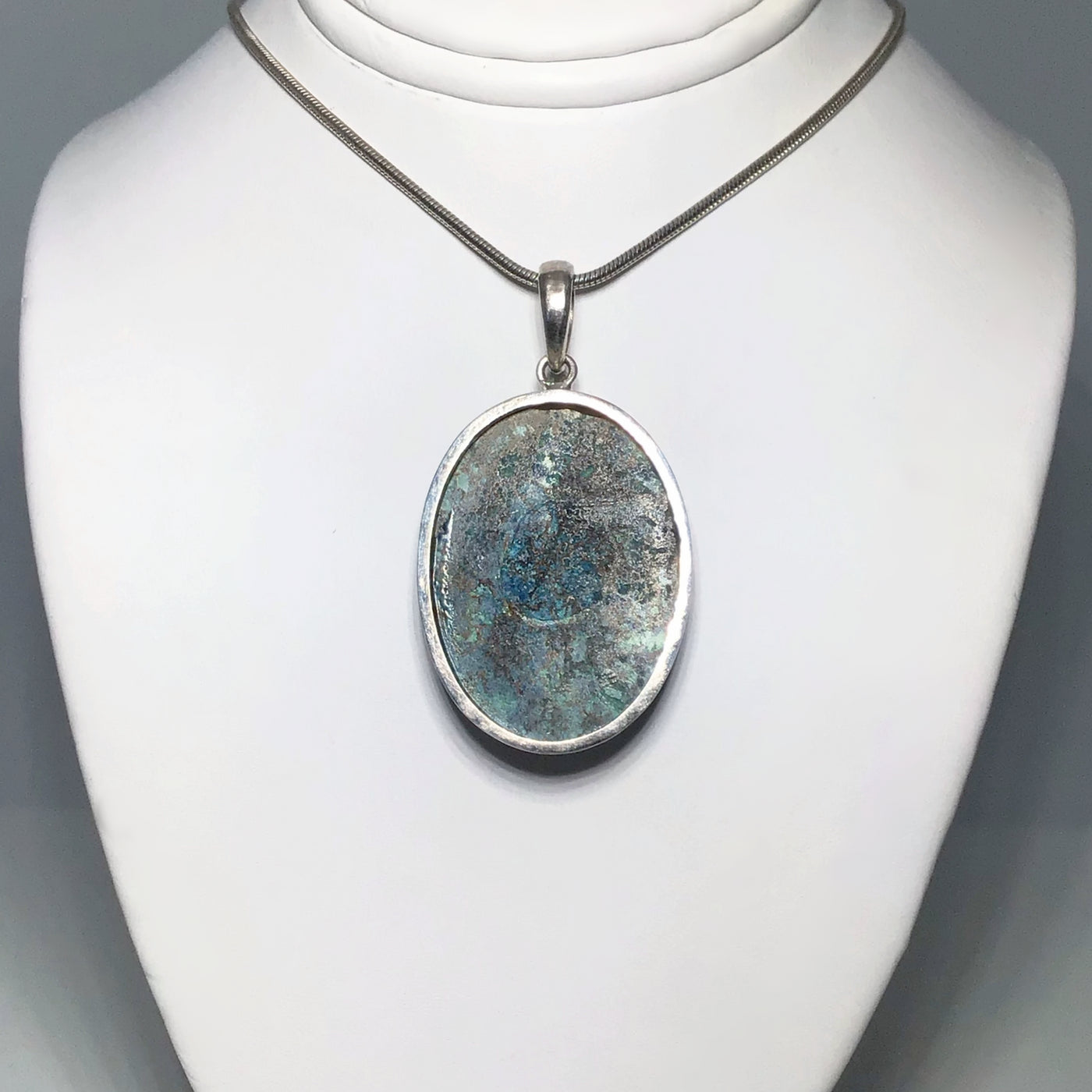 Shattuckite Pendant