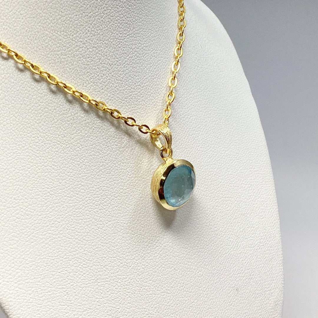 Aquamarine Pendant - Rocks and Gems Canada