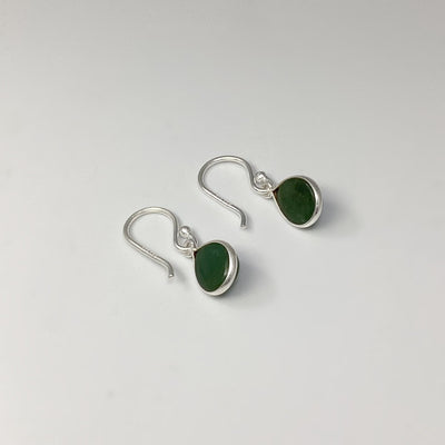 Green Aventurine Dangle Earrings