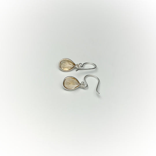 Citrine Dangle Earrings - Rocks and Gems Canada