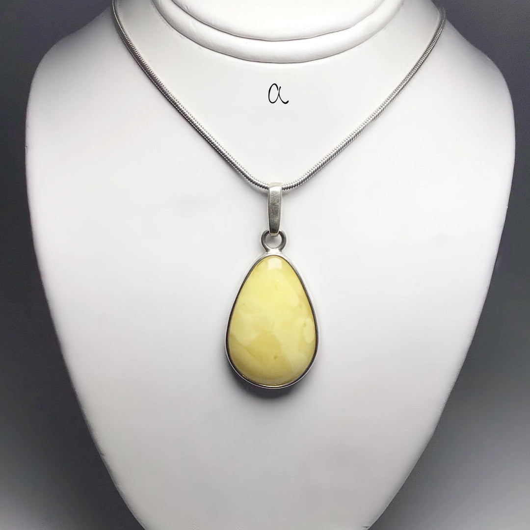 Butterscotch Amber Pendant - Rocks and Gems Canada