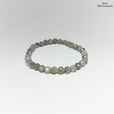 Labradorite Faceted Beaded Bracelet