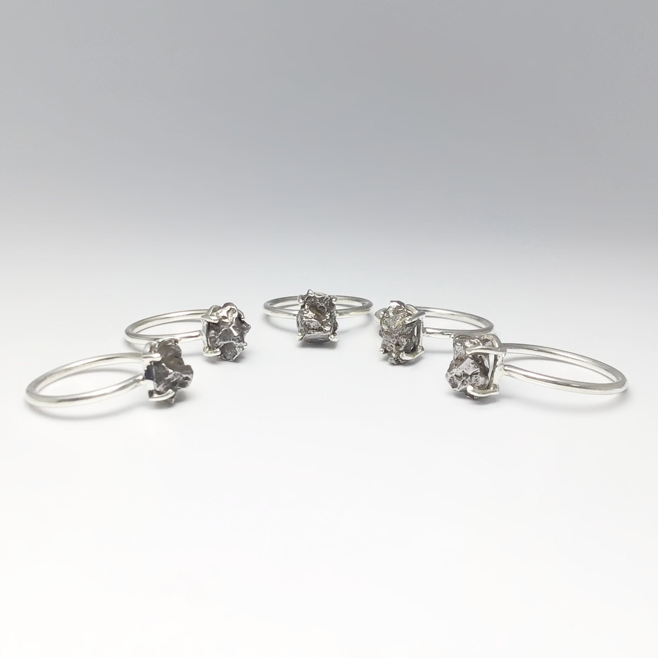 Campo Del Cielo Meteorite Ring - Rocks and Gems Canada