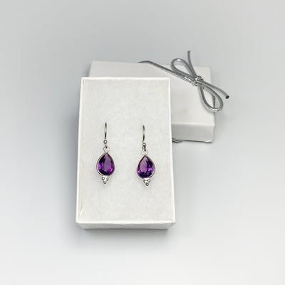 Amethyst Dangle Earrings