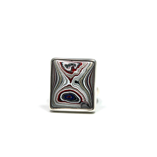 Fordite Ring - Rocks and Gems Canada