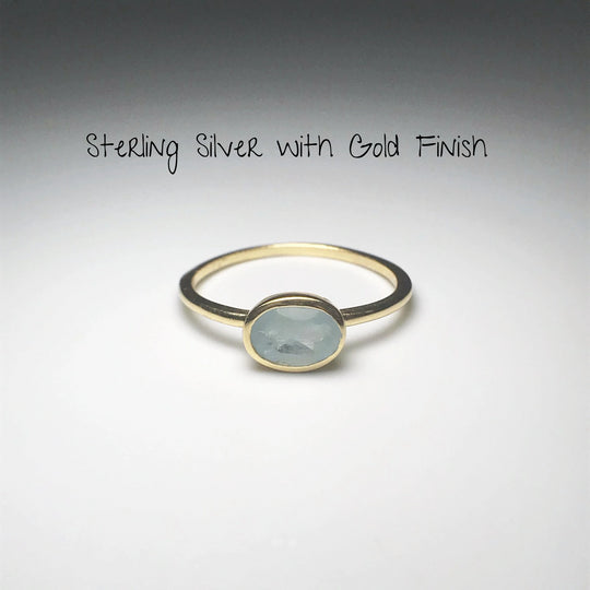 Aquamarine Ring - Rocks and Gems Canada