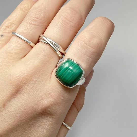 Malachite Ring - Rocks and Gems Canada