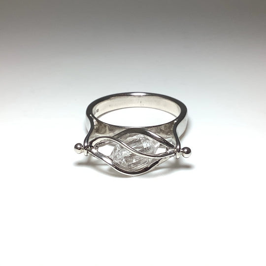 Herkimer Diamond Ring - Rocks and Gems Canada