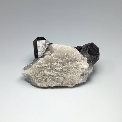 Smoky Quartz Large Cluster