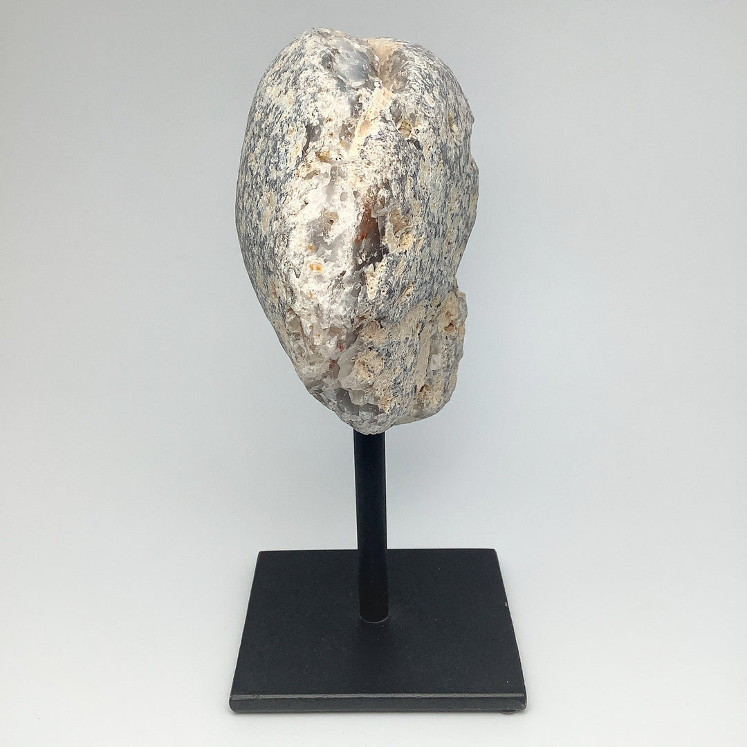 Natural Agate Geode on Stand - Rocks and Gems Canada