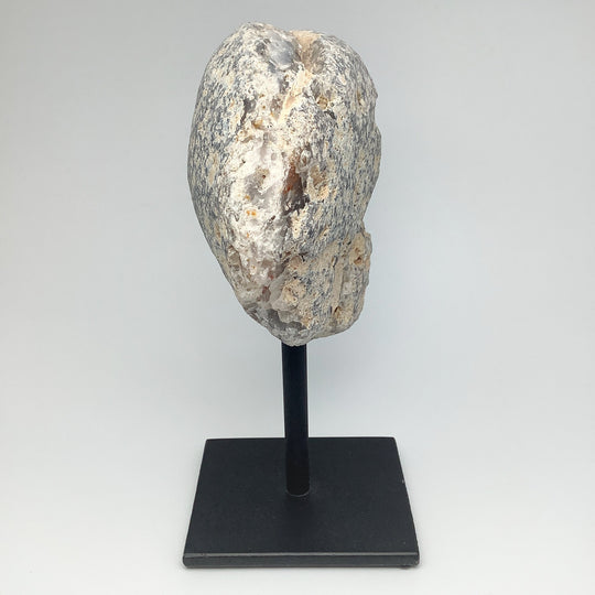 Natural Agate Geode on Stand - Rocks and Gems Canada