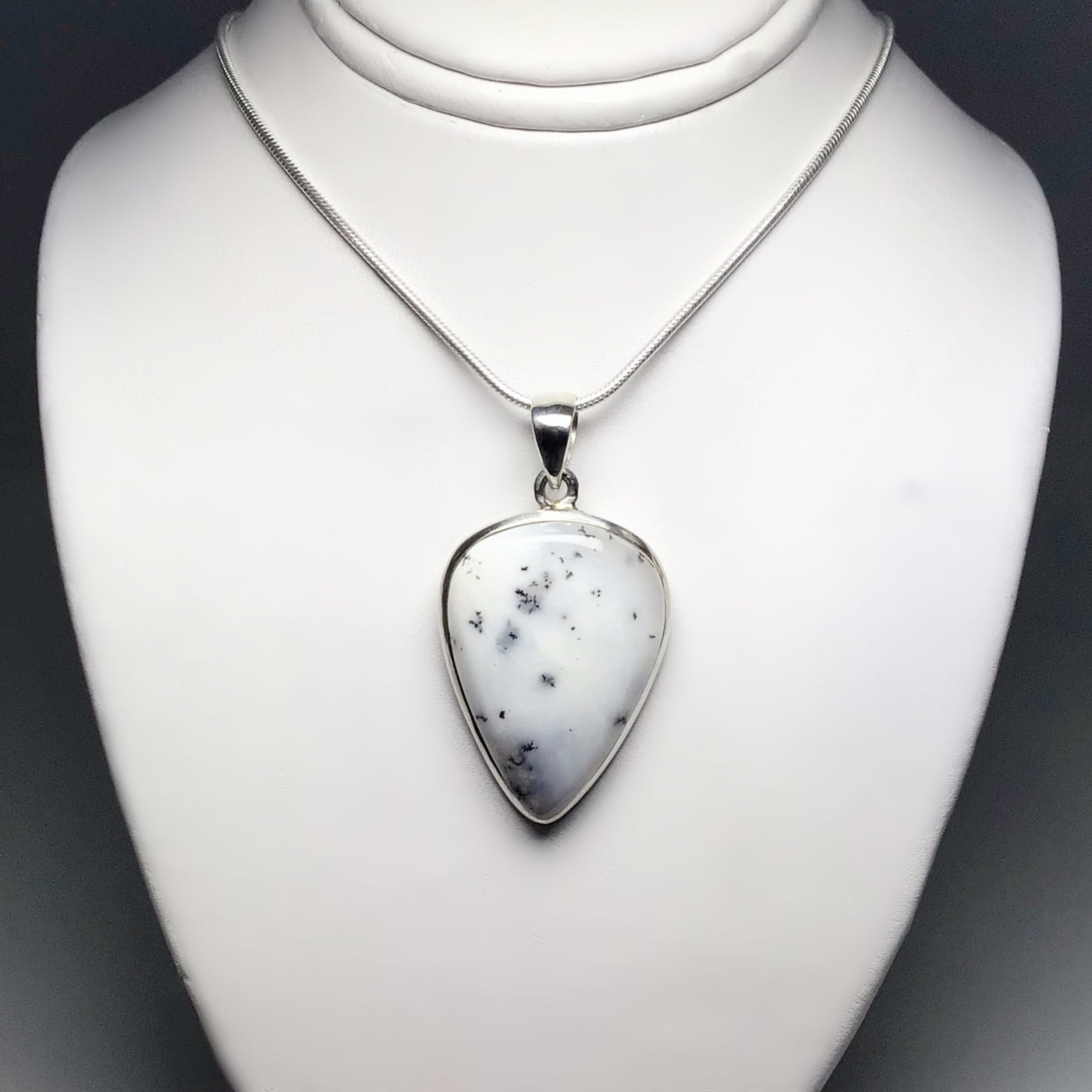 Dendritic Opal Pendant