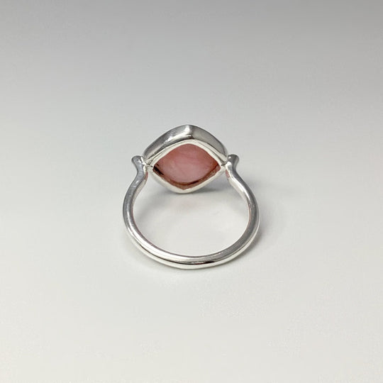 Pink Peruvian Opal Ring - Rocks and Gems Canada