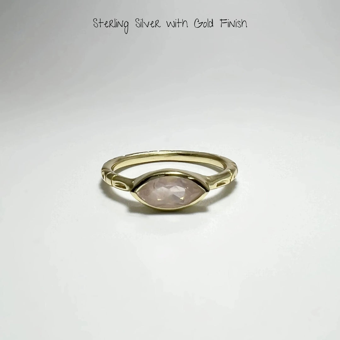 Rose Quartz Ring - Rocks and Gems Canada