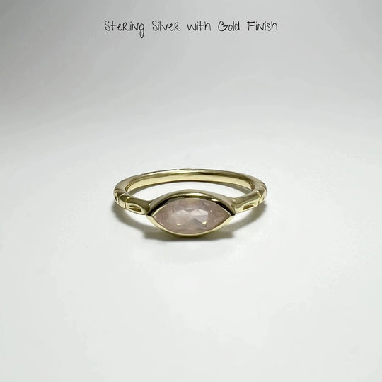 Rose Quartz Ring - Rocks and Gems Canada