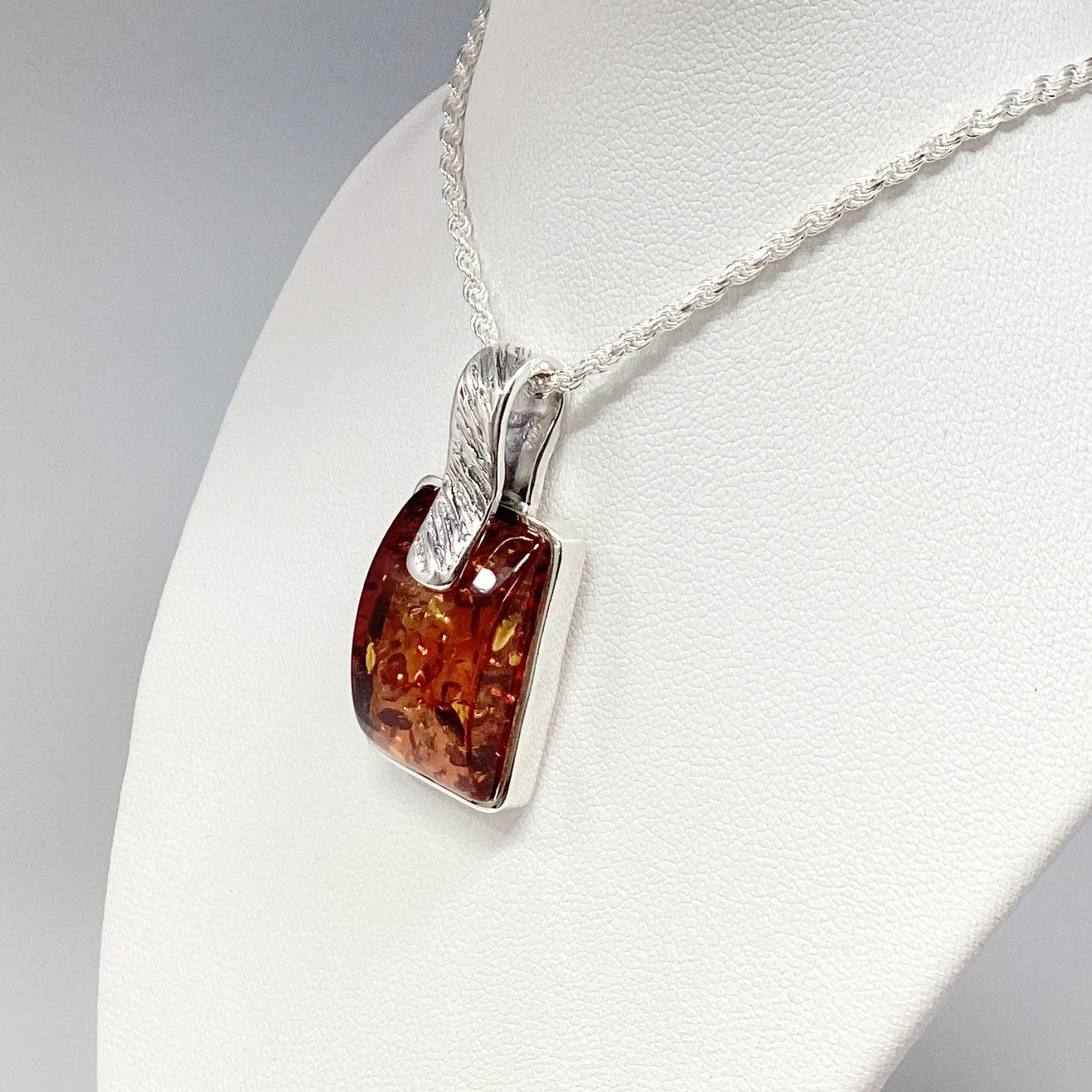 Cognac Amber Pendant