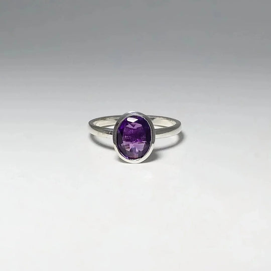 Amethyst Ring - Rocks and Gems Canada