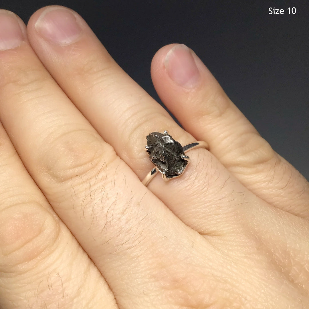 Campo Del Cielo Meteorite Ring - Rocks and Gems Canada