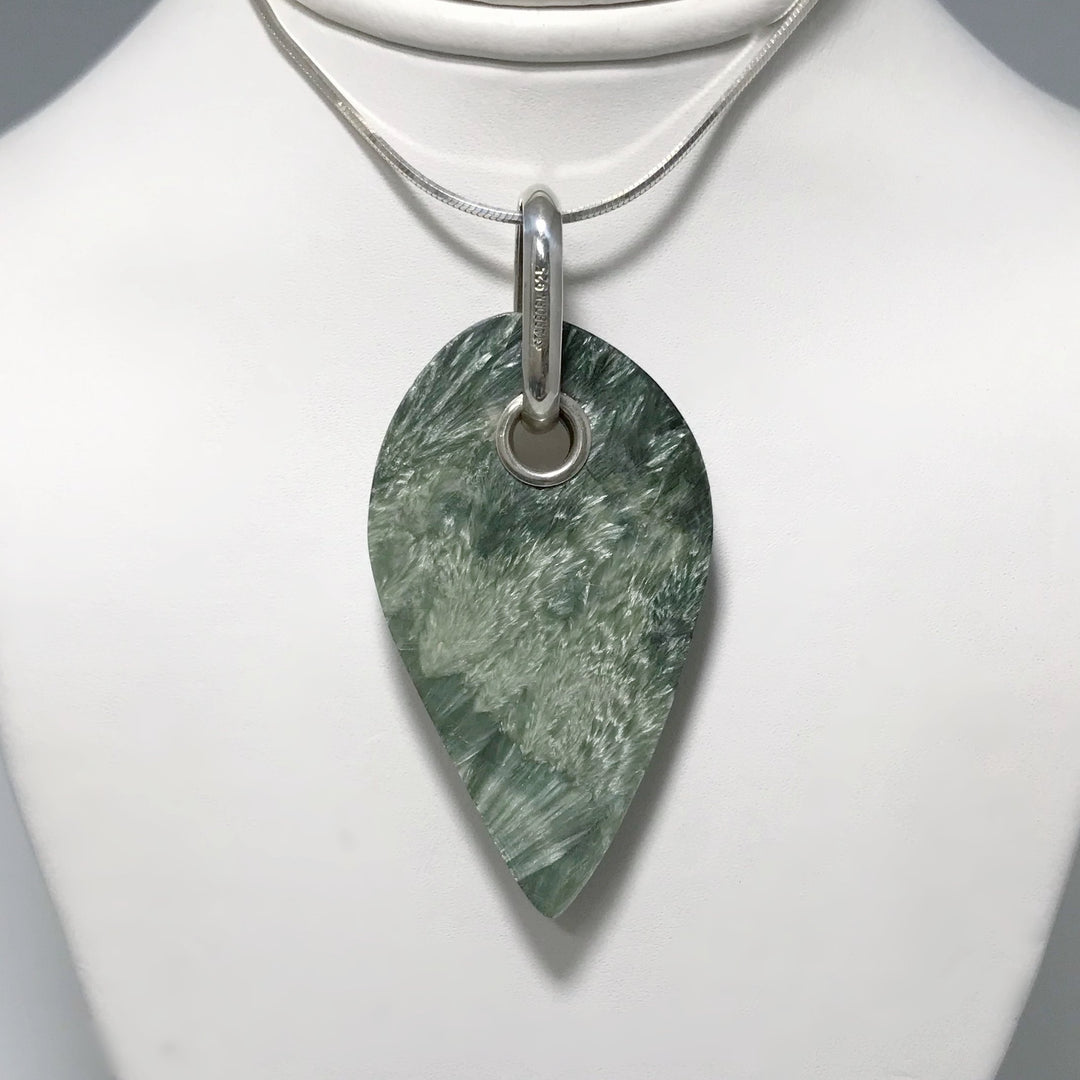 Seraphenite Pendant - Rocks and Gems Canada