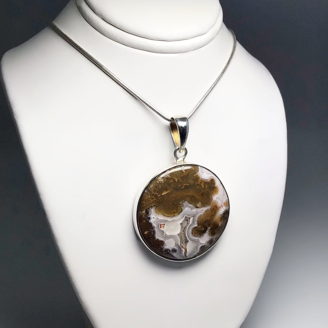 Laguna Agate Pendant - Rocks and Gems Canada